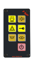 Bedienfeld FSP 6 - 6 Tasten - VIGILINK